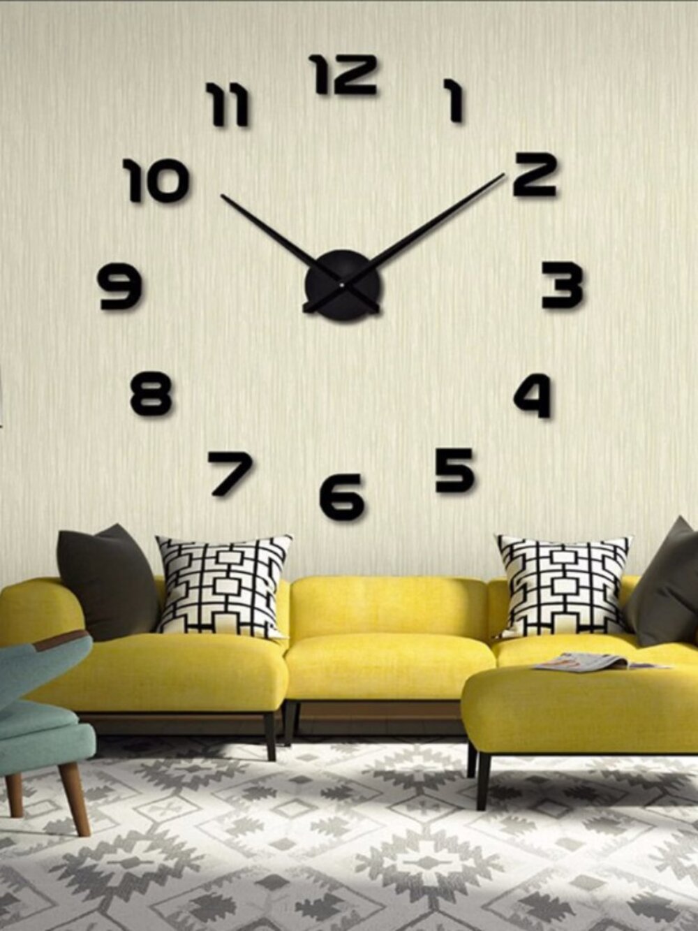 DIY Large Wall Clock Kit – New in Box